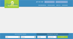 Desktop Screenshot of gsvacationrentals.com
